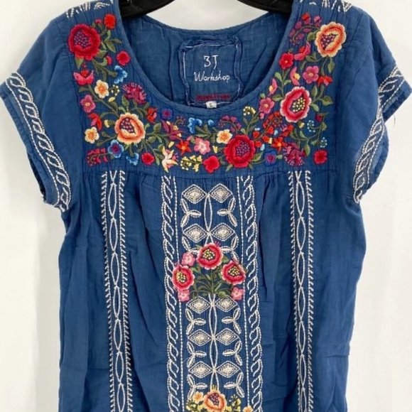 Johnny Was Printed Dress- Women Size S